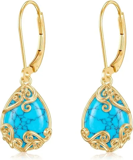 Unique Turquoise Earrings That Will Make You Look Twice