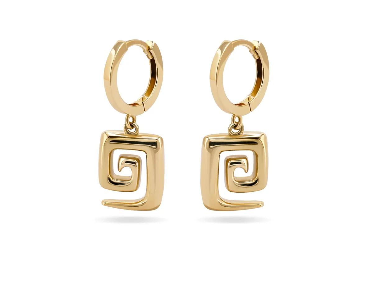 Elegant Gold Earrings
