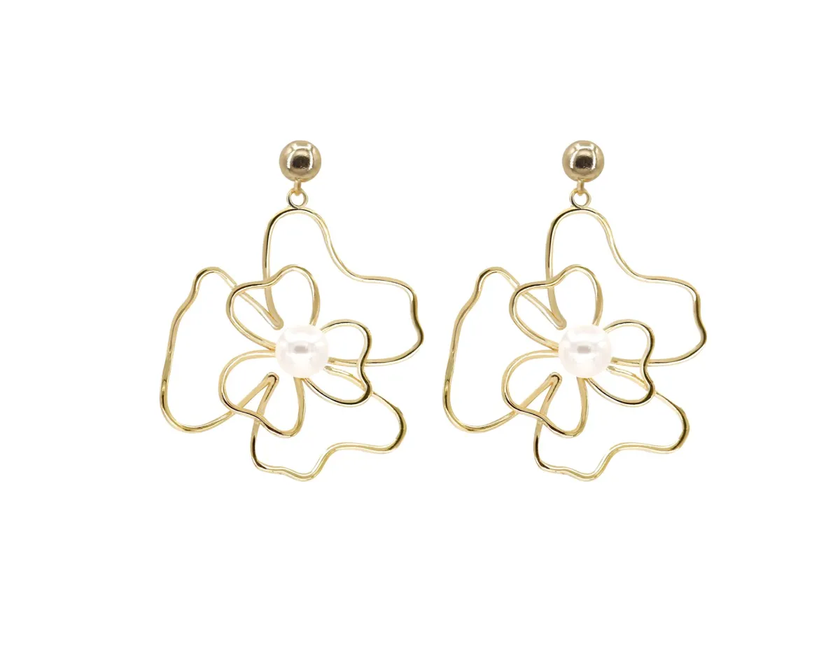 Elegant Gold Earrings