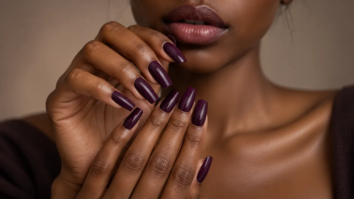 Nail Colors That Pop on Dark Skin