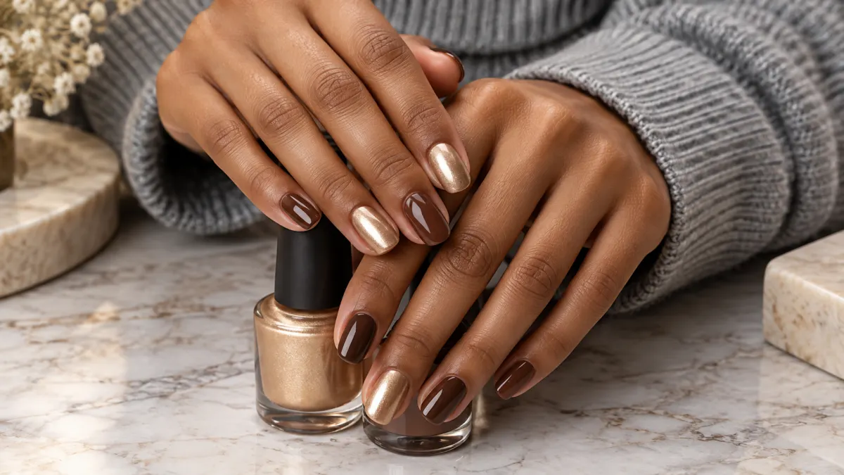 Nail Colors That Pop on Dark Skin