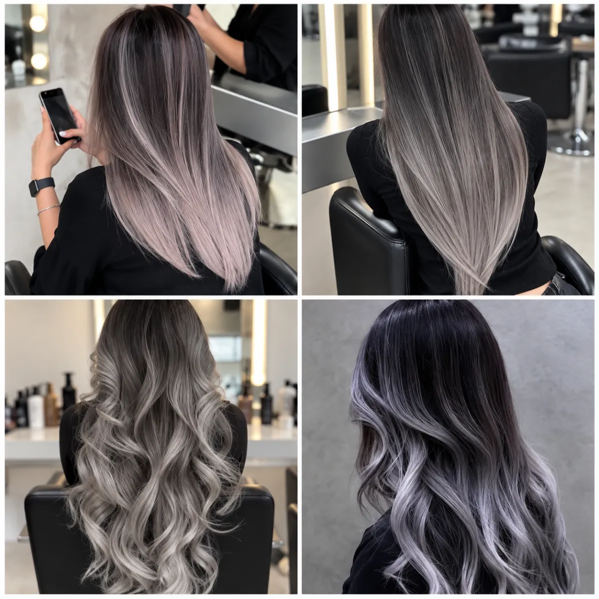 best ombré hair colors for autumn