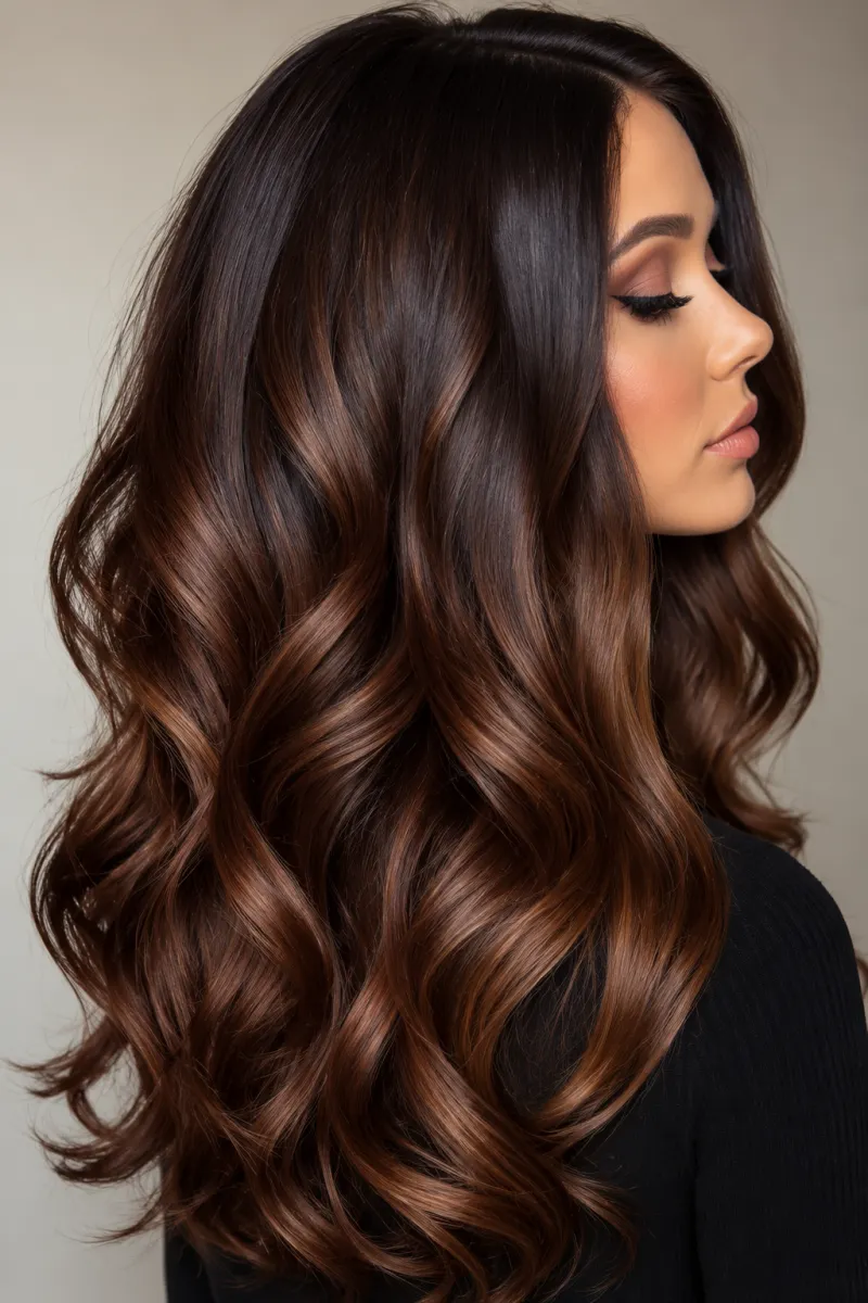 best ombré hair colors for autumn