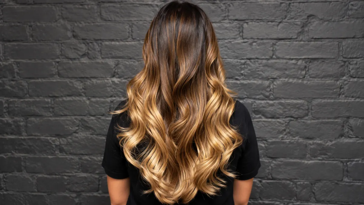 best ombré hair colors for autumn