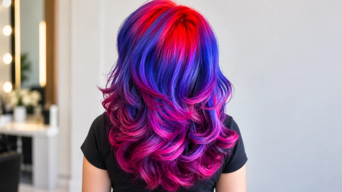 best ombré hair colors for autumn