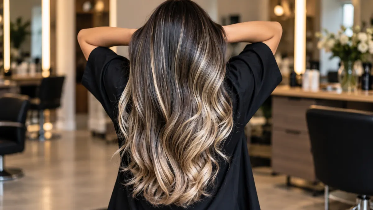 best ombré hair colors for autumn