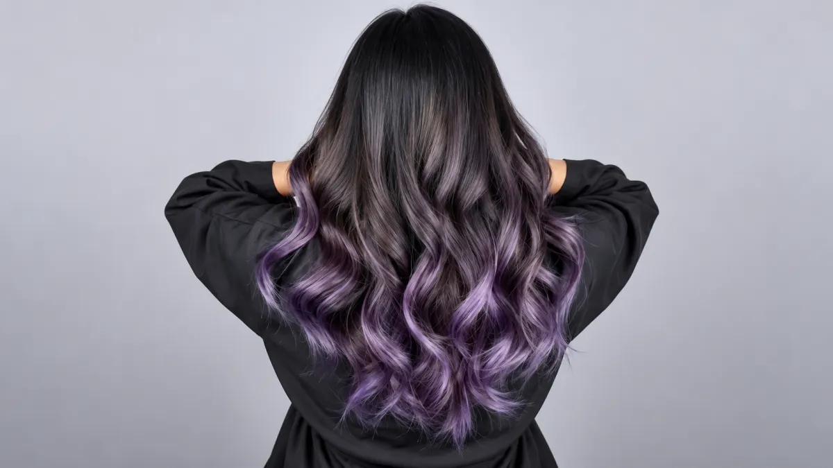 best ombré hair colors for autumn