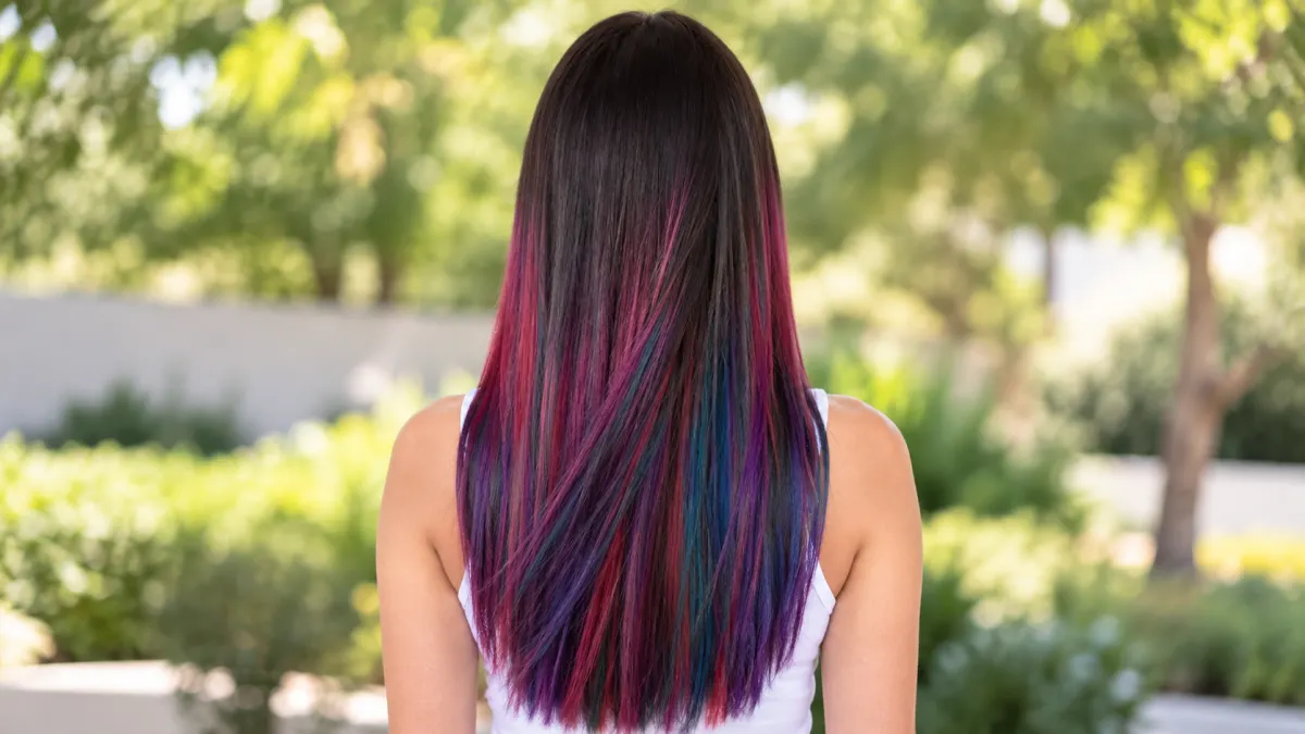 best ombré hair colors for autumn