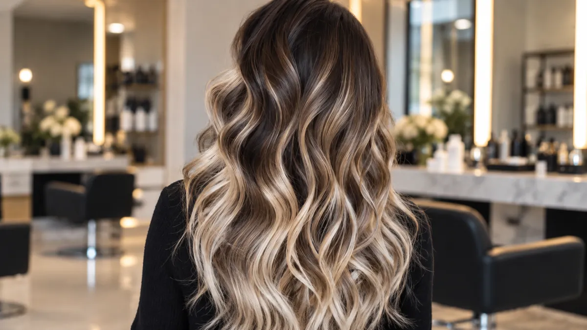 best ombré hair colors for autumn