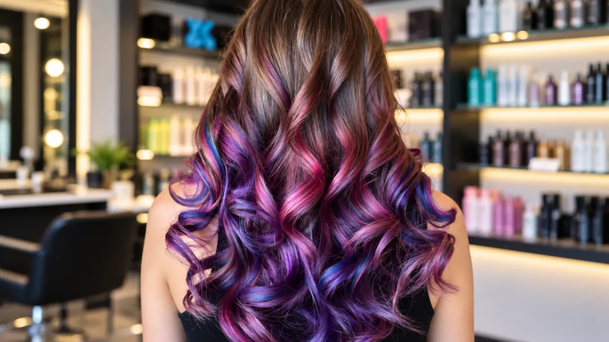 best ombré hair colors for autumn