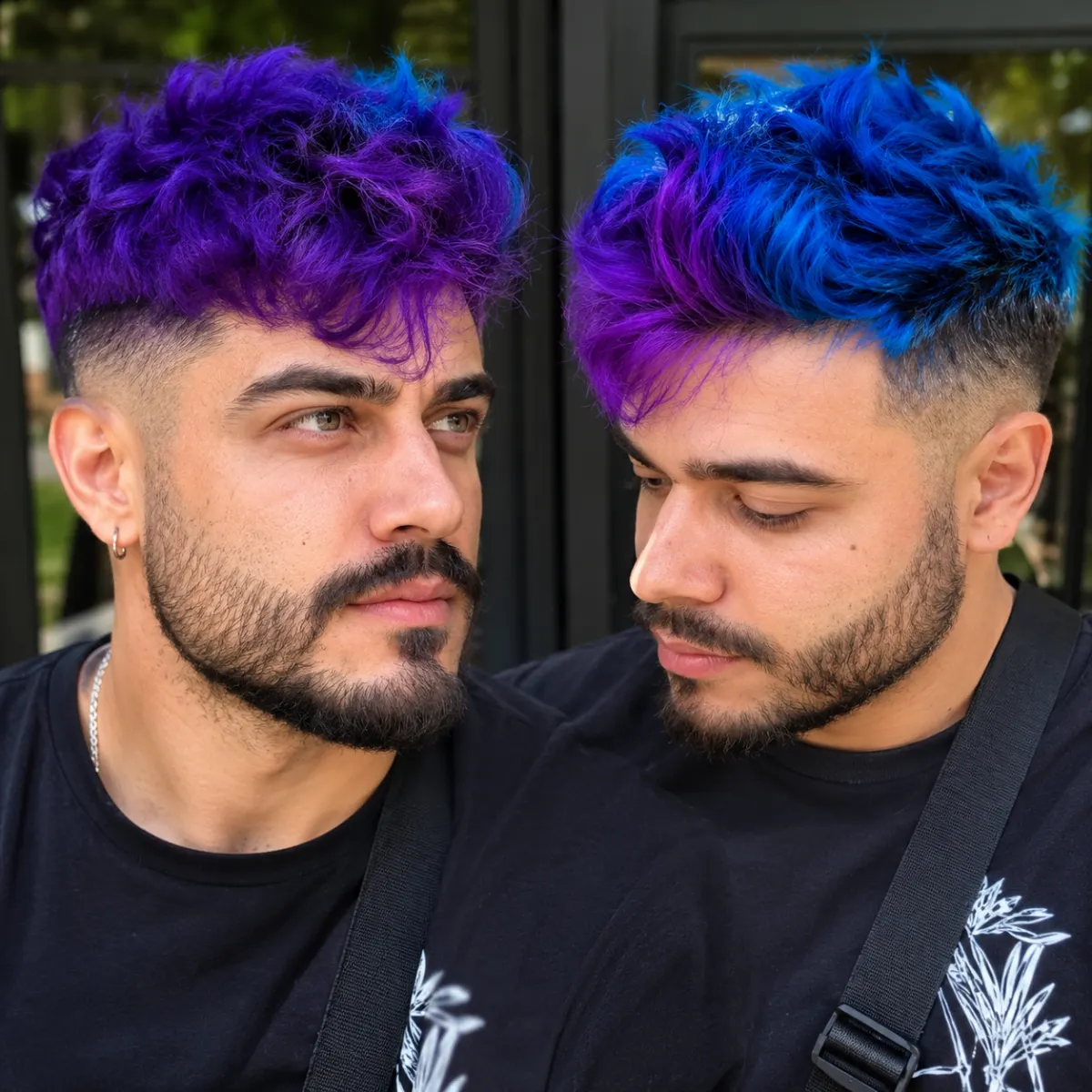 Bold Hair Colors for Men