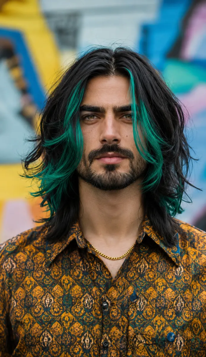 Bold Hair Colors for Men