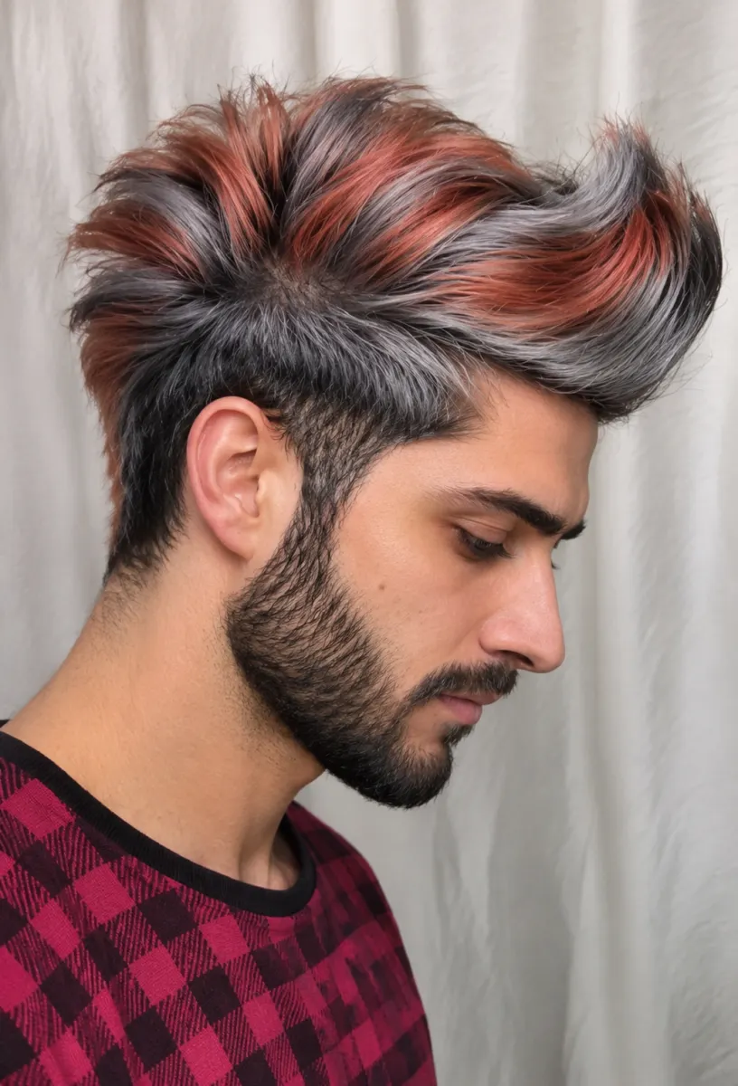 Bold Hair Colors for Men