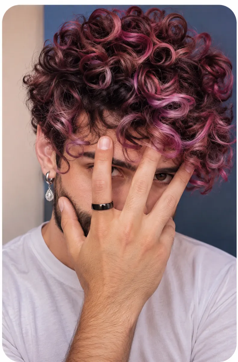 Bold Hair Colors for Men