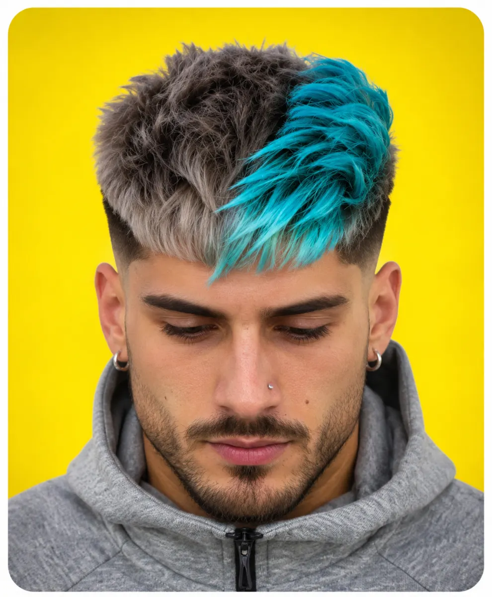 Bold Hair Colors for Men