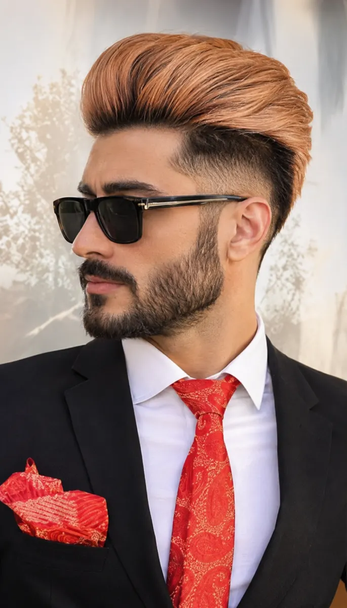 Bold Hair Colors for Men