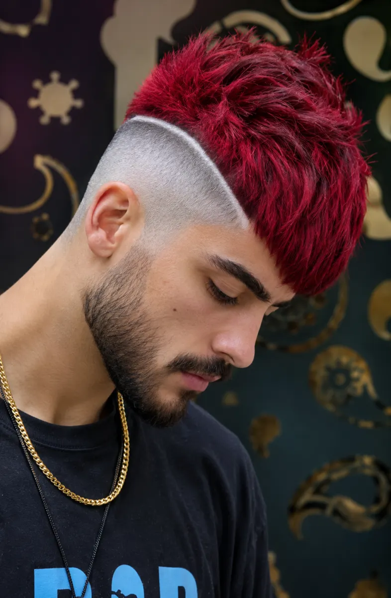 Bold Hair Colors for Men