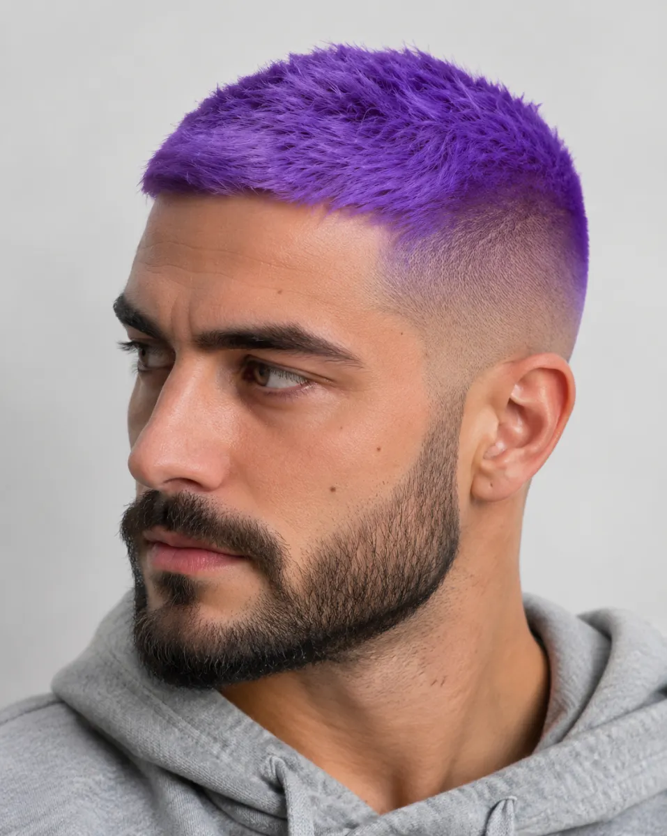 Bold Hair Colors for Men