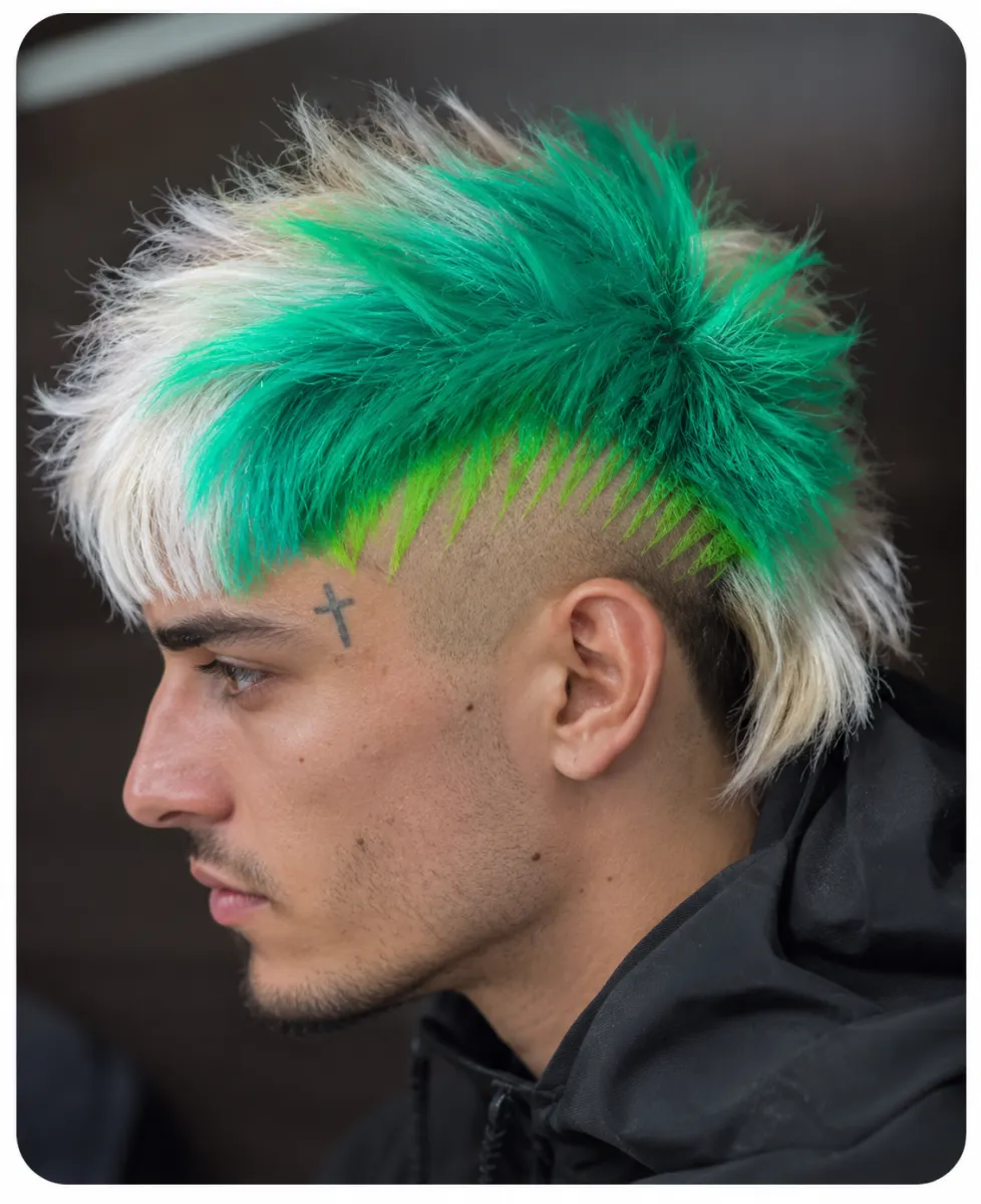 Bold Hair Colors for Men