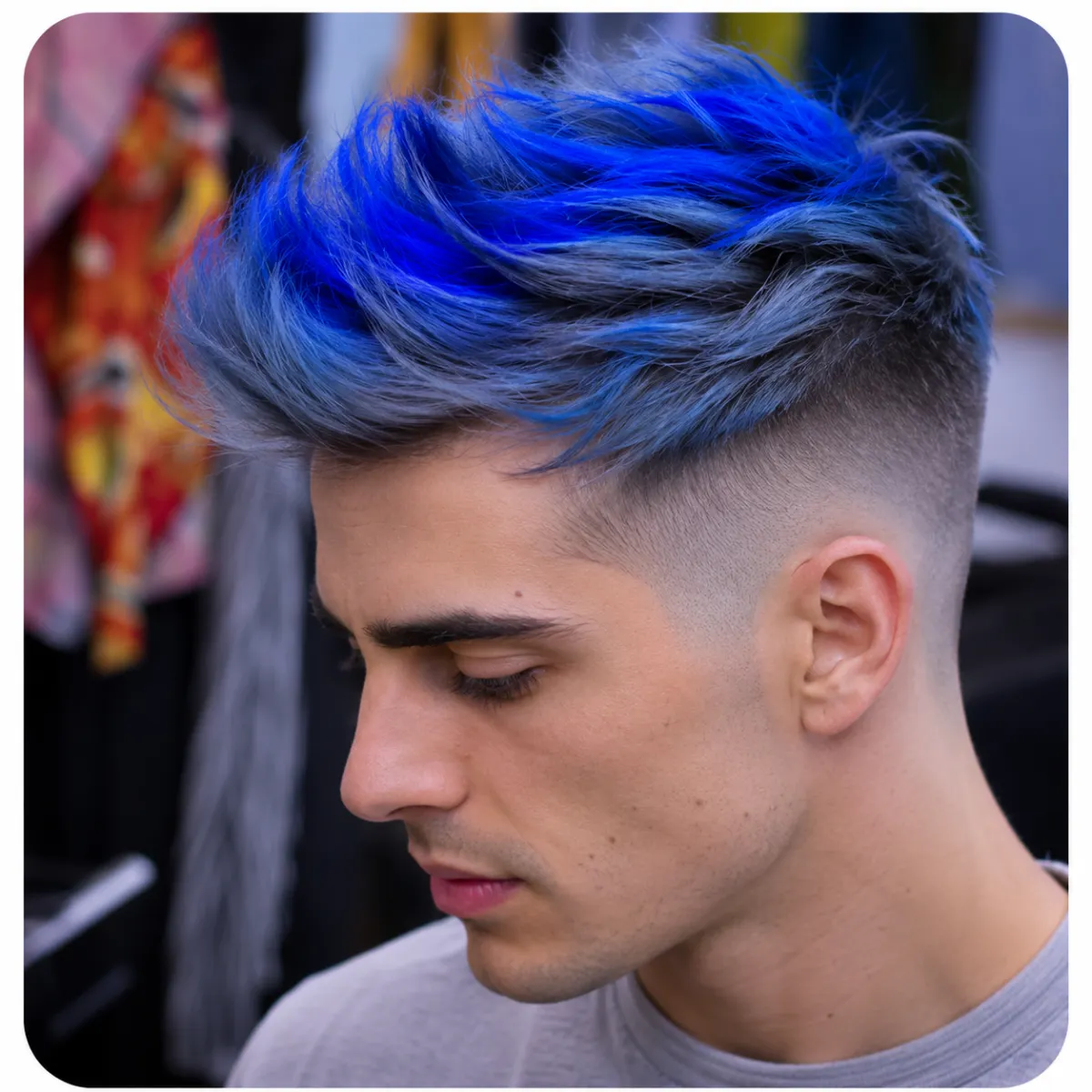 Bold Hair Colors for Men