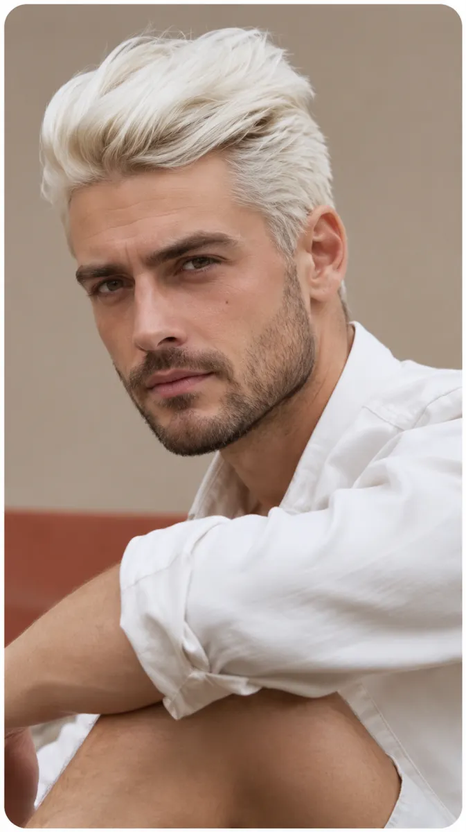 Bold Hair Colors for Men