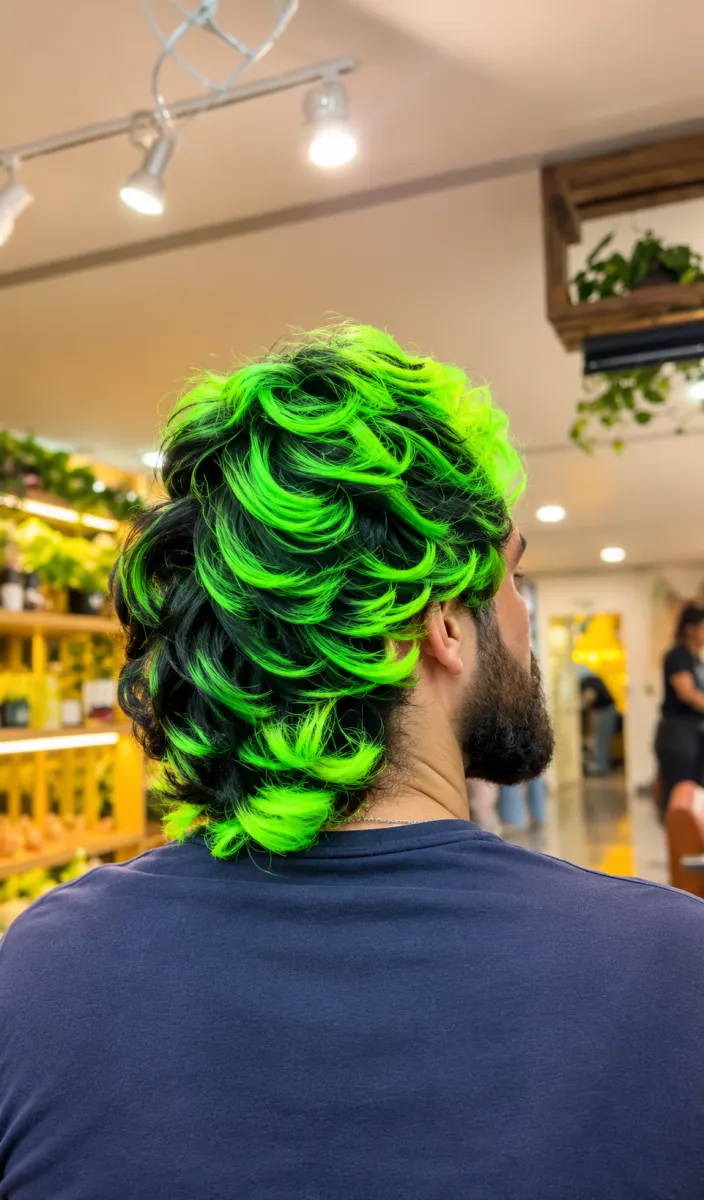 Bold Hair Colors for Men