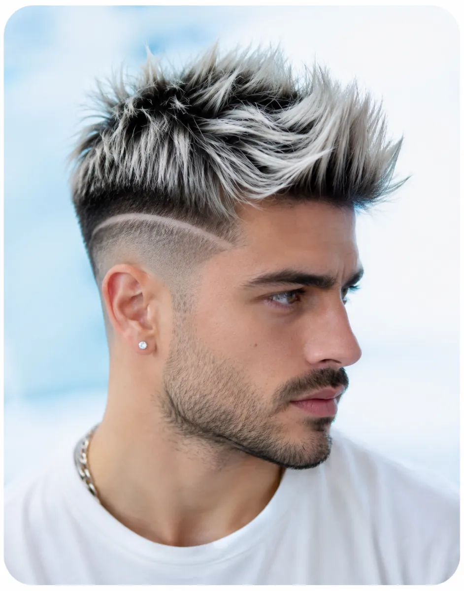 Bold Hair Colors for Men