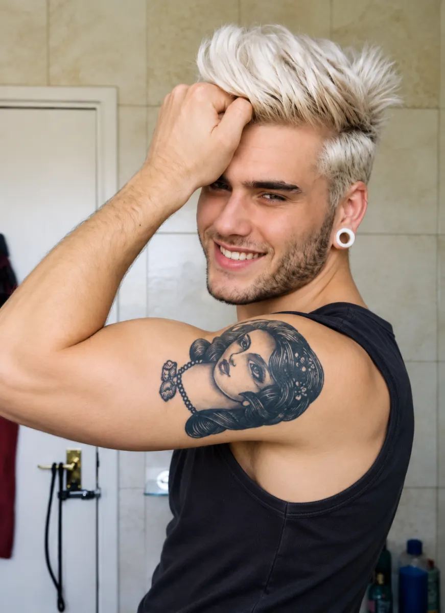Bold Hair Colors for Men
