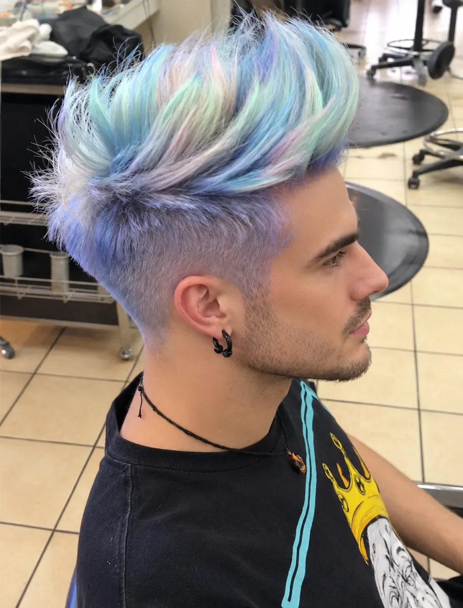 Bold Hair Colors for Men