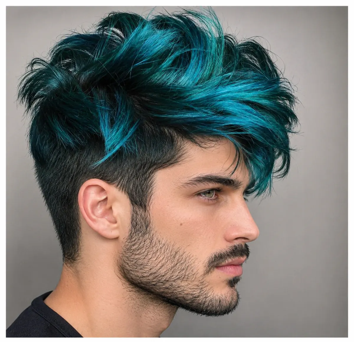 Bold Hair Colors for Men