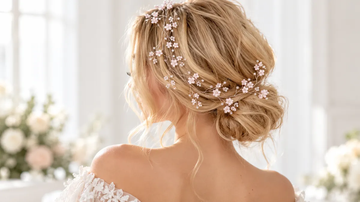 bridal hairpiece