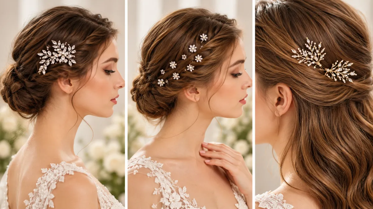 bridal hairpiece