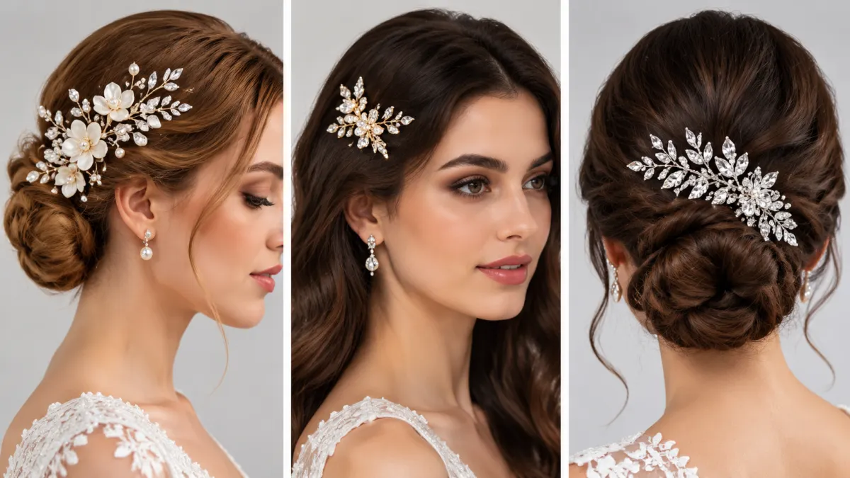 bridal hairpiece