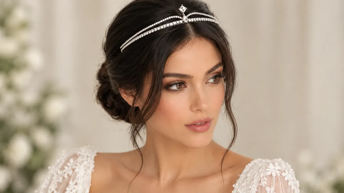 bridal hairpiece
