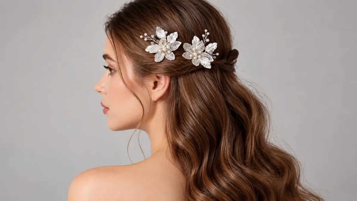 bridal hairpiece