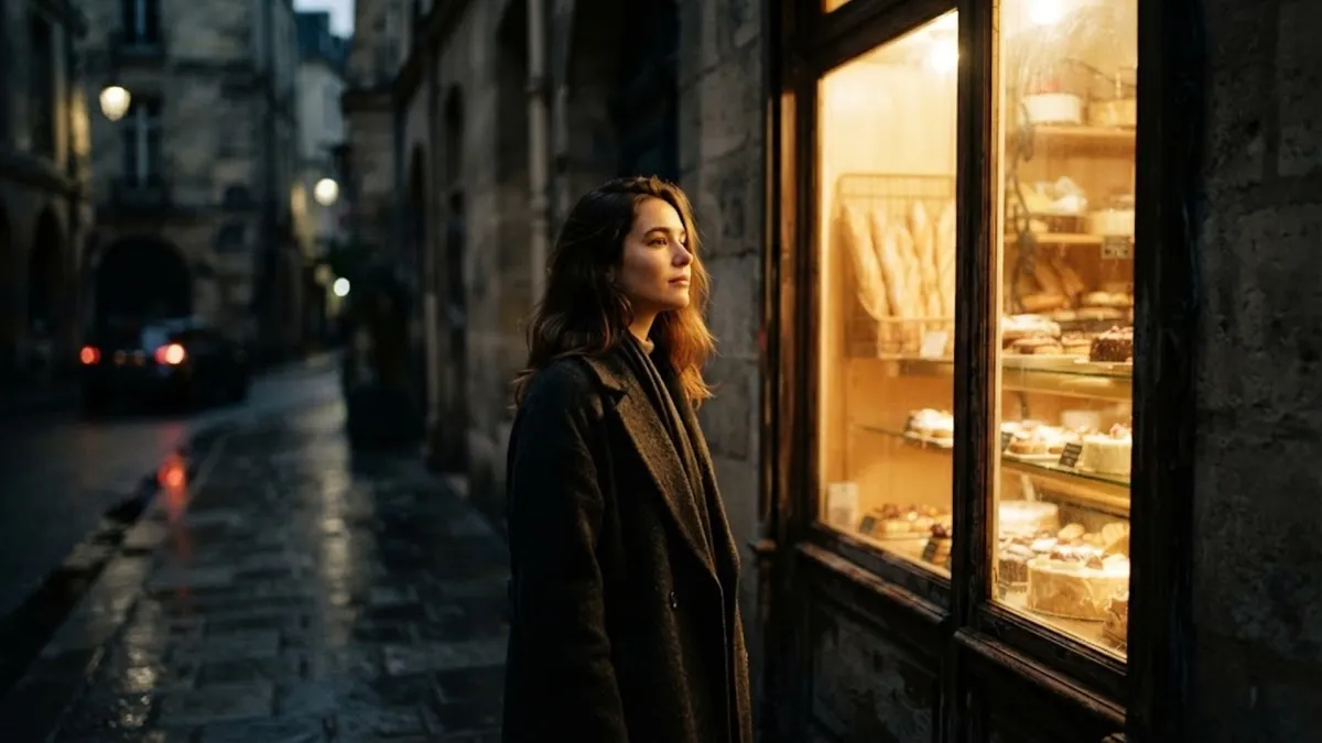 Using Bakery Storefront Window as Natural Softbox
