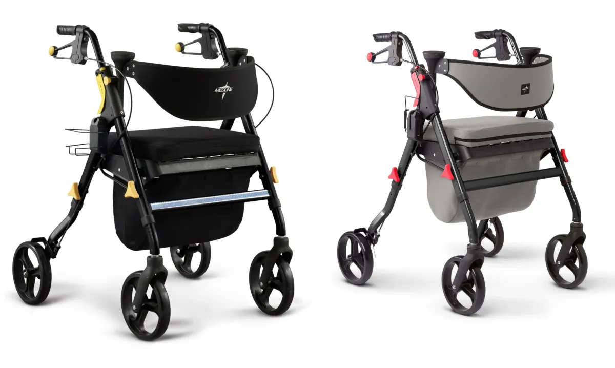 Medline Premium Empower Rollator — Best Comfort & Storage
