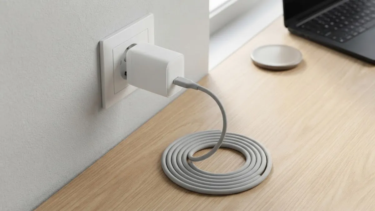 High wattage GaN fast charging wall brick