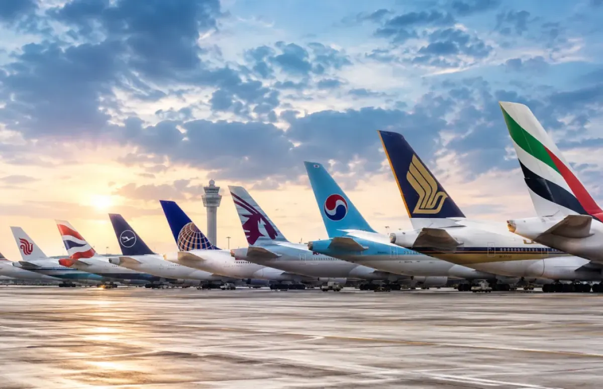 The 16 Largest Passenger Airlines in the World (2026): Passengers, Brand Value & History
