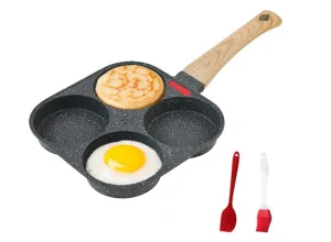 HUPECHAM 4-Cup Egg Pan Nonstick image