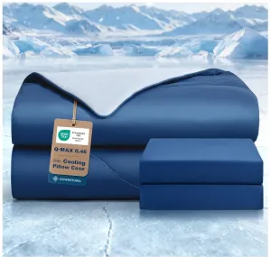 DOWNSTORIA Cooling Comforter Queen Size with Pillow Cases image