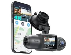 Vantrue N2X 2.7K Dash Cam Front and Inside image