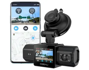 COOAU Dual Dash Cam 2.5K+1080P image