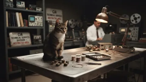 Operation Acoustic Kitty: How the CIA Spent Millions Turning Cats into Cold War Spies