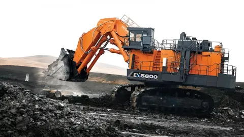 Hitachi EX5600: One of the World's Most Powerful Mining Excavators