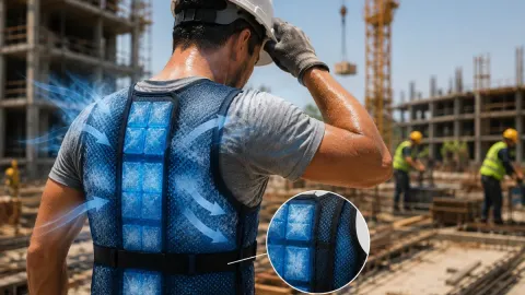 The Cooling Vests Helping Workers Survive 50°C Heat