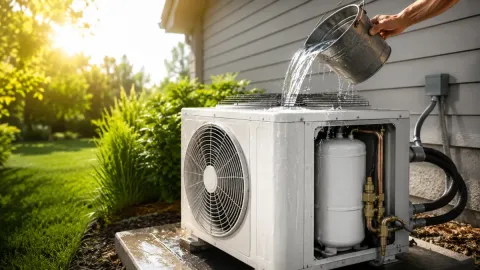 Can Pouring Water on Your AC Compressor Improve Cooling and Lower Energy Bills?