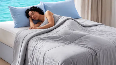 Can't Sleep Without a Blanket? These 13 Amazon Cooling Blankets Are Made for Hot Summer Nights