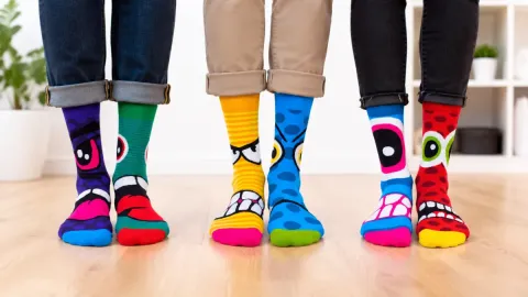 Why Mismatched Socks Are the Hottest Fashion Trend Right Now