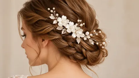 Bridal Hairpieces: 15 Elegant Ideas for a Stunning Wedding Hairstyle